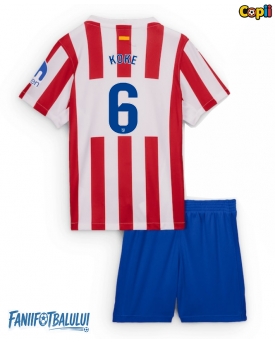 Atletico Madrid Koke #6 Echipament de Fotbal Replică 2025-26 Copii Acasa (+ Șorturi)